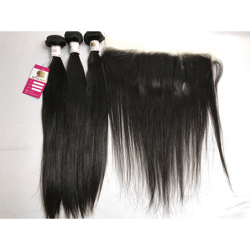 No Chemical 100% Brazilian Virgin Hair Remy Straight Hair Weave Extension