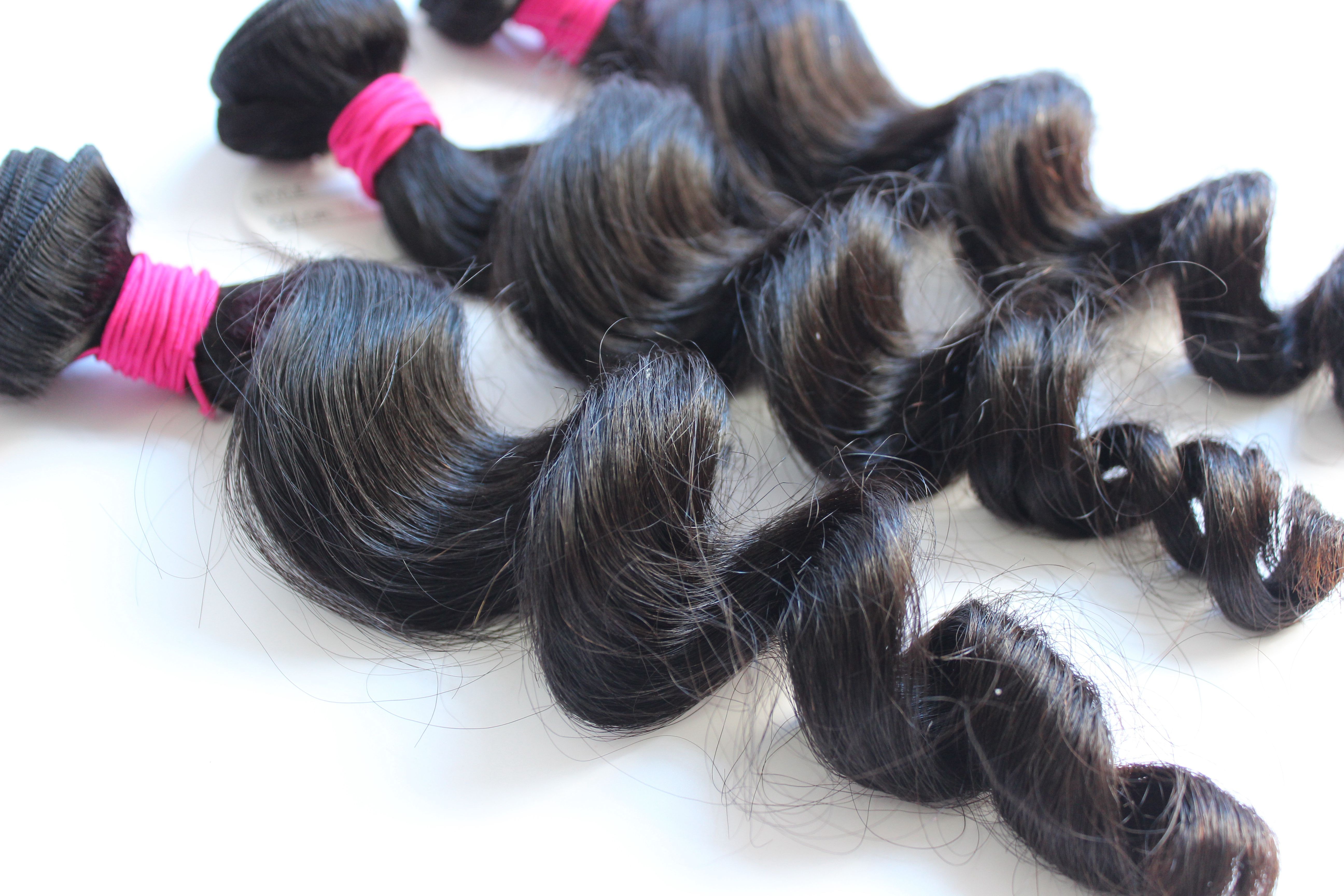Wet And Wavy Weave Virgin Human Hair Extensions Can Be Bleached