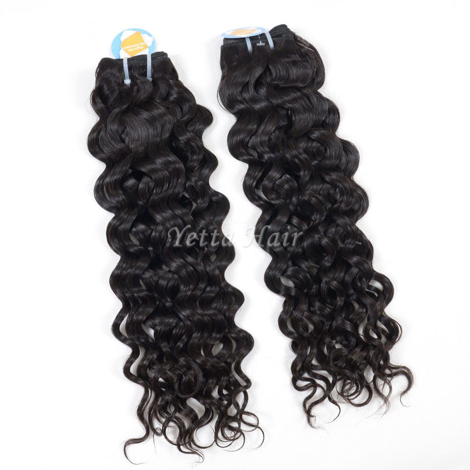 Full Hair Bundles Malaysian Curly Hair Extensions Wet And Wavy