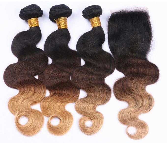 12 Inch 100 Brazilian Virgin Hair With Closure Middle Part